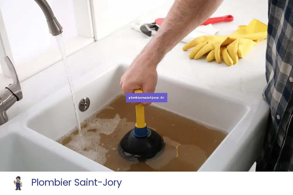 Plombier à Saint-Jory
