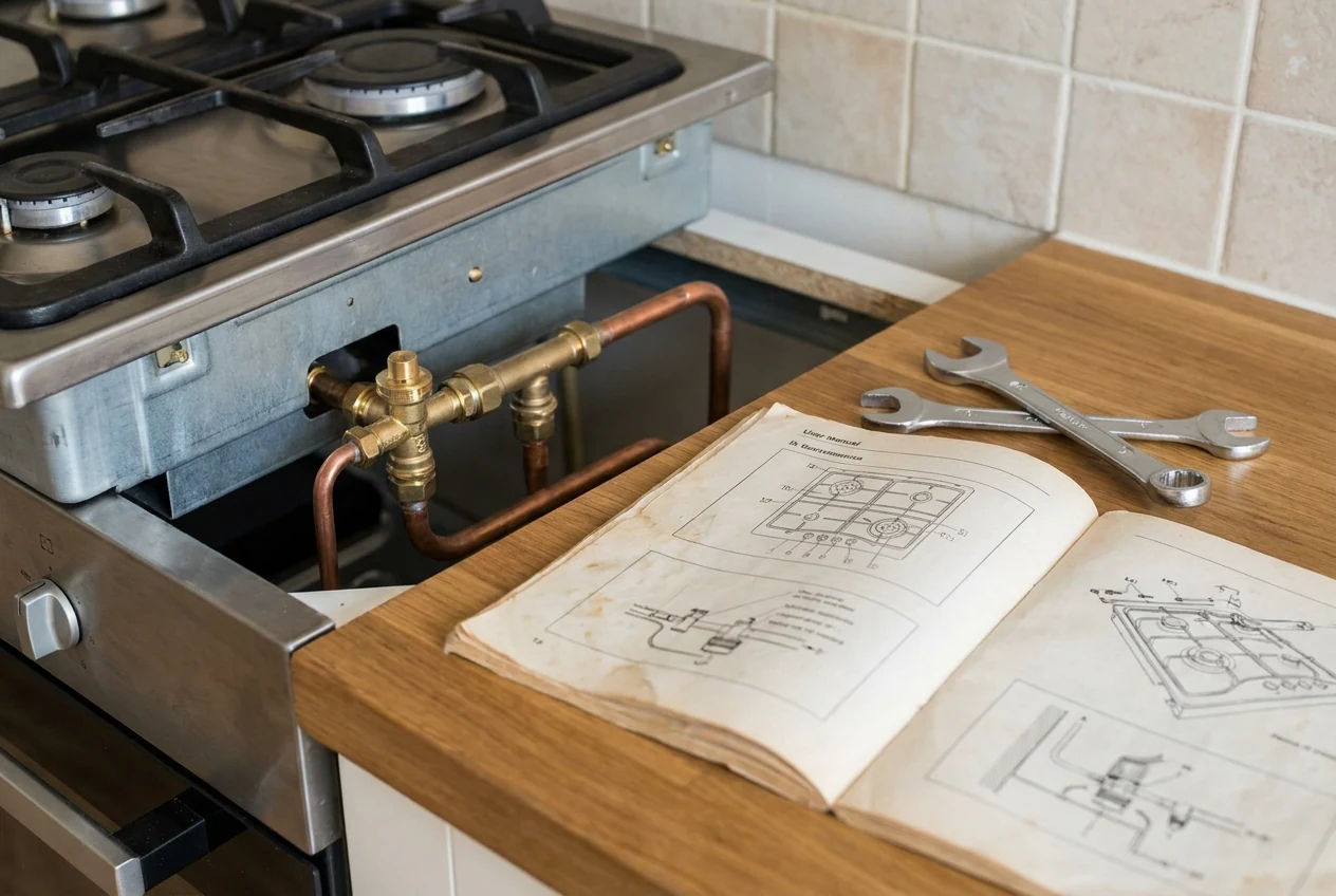 Cuisinière gaz à Saint-Jory