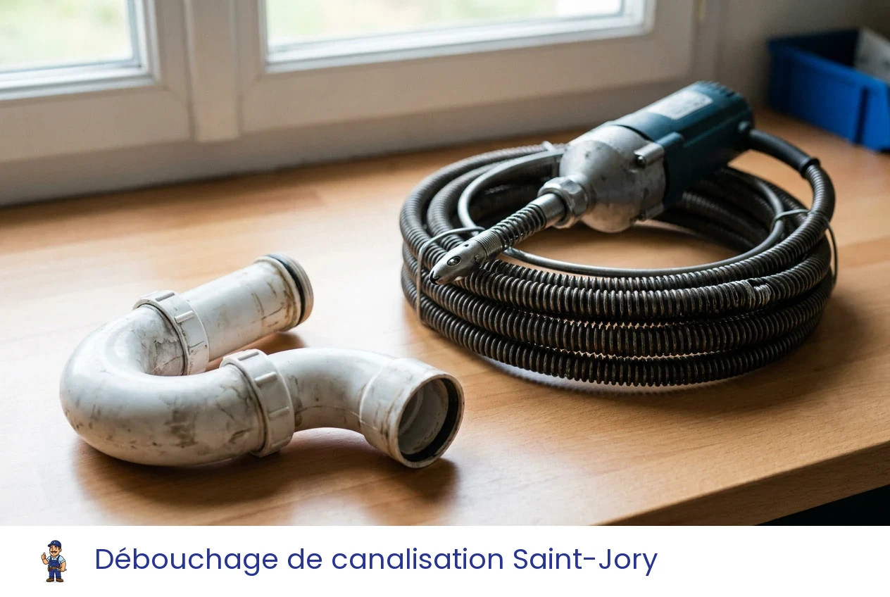 Débouchage de canalisation à Saint-Jory