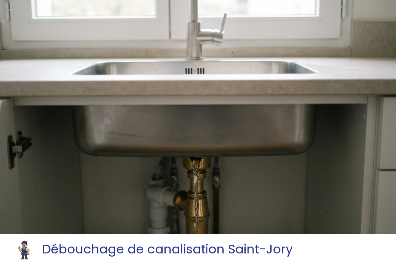 Débouchage de canalisation à Saint-Jory