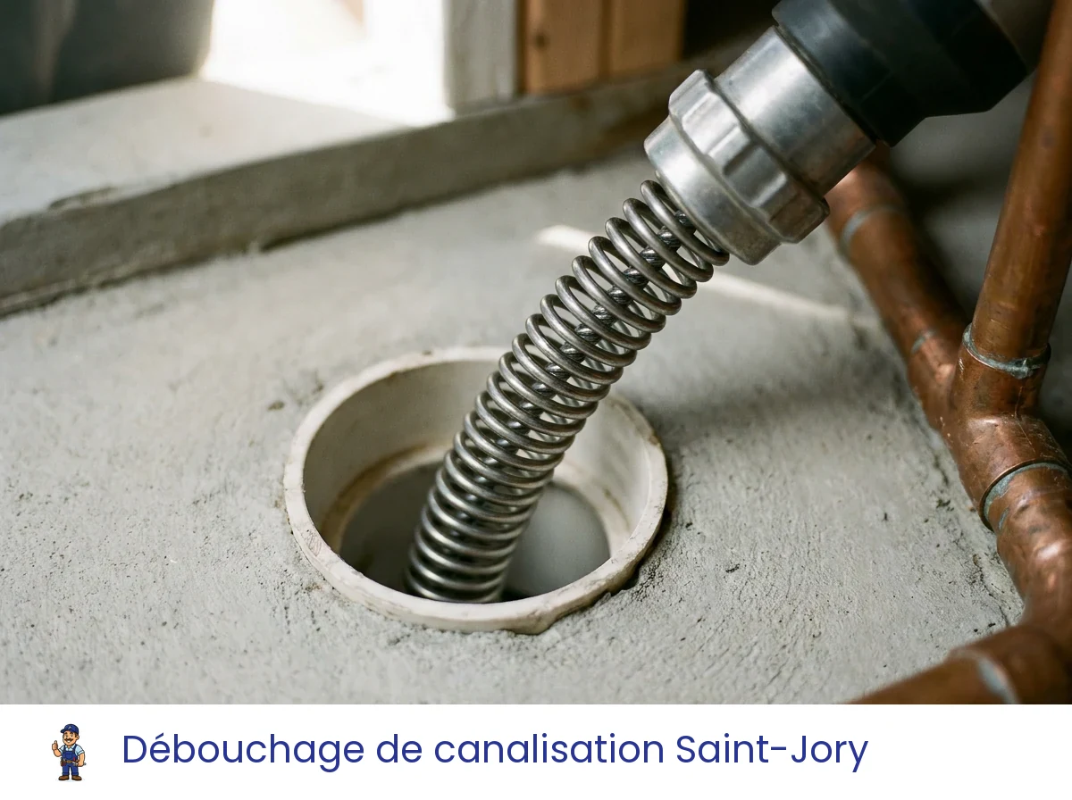 Débouchage de canalisation à Saint-Jory