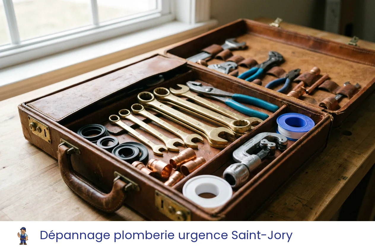 Dépannage plomberie urgence à Saint-Jory