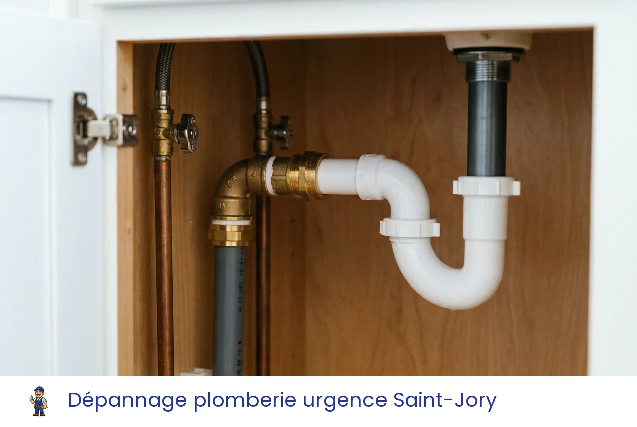 Dépannage plomberie urgence à Saint-Jory