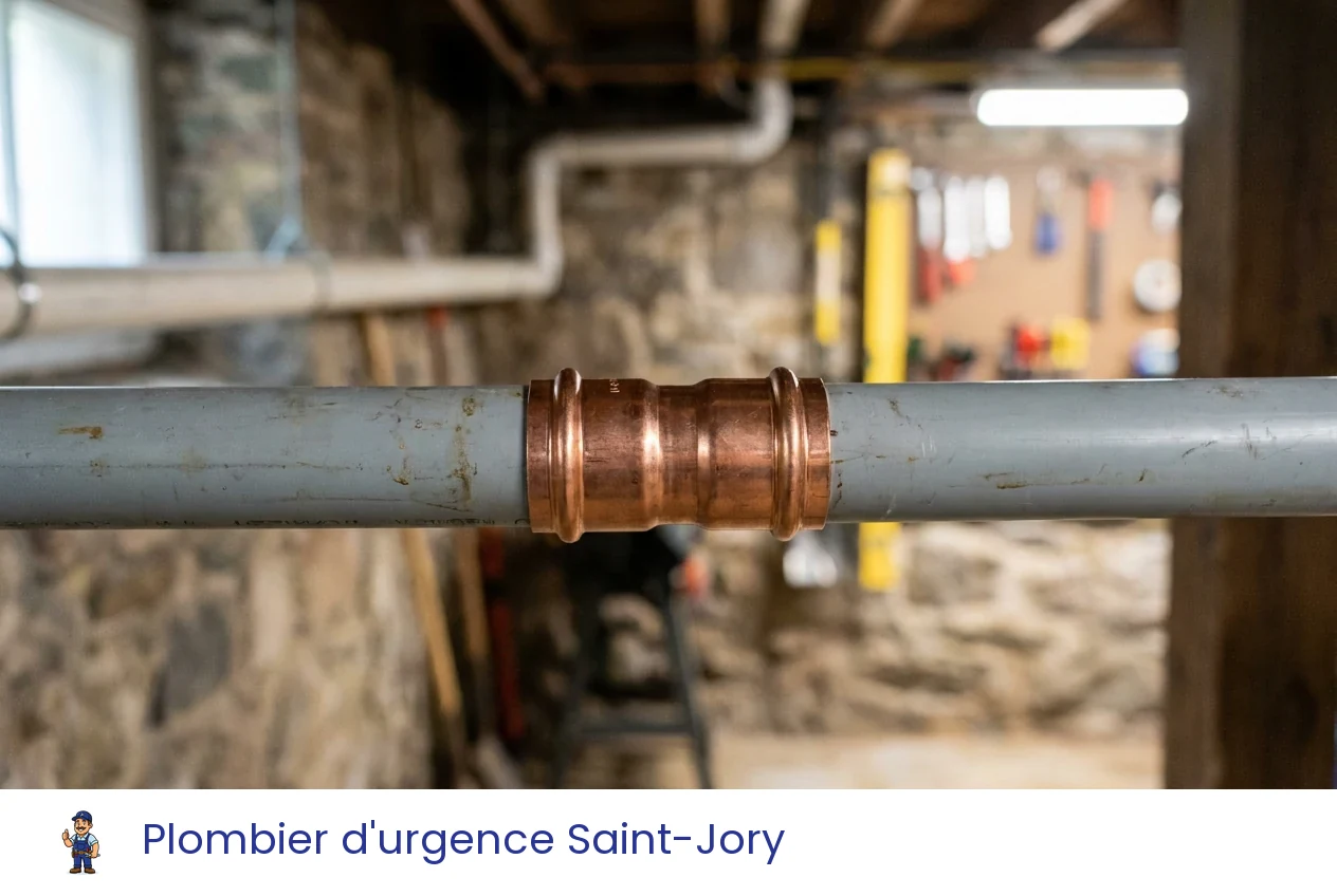 Plombier d'urgence à Saint-Jory