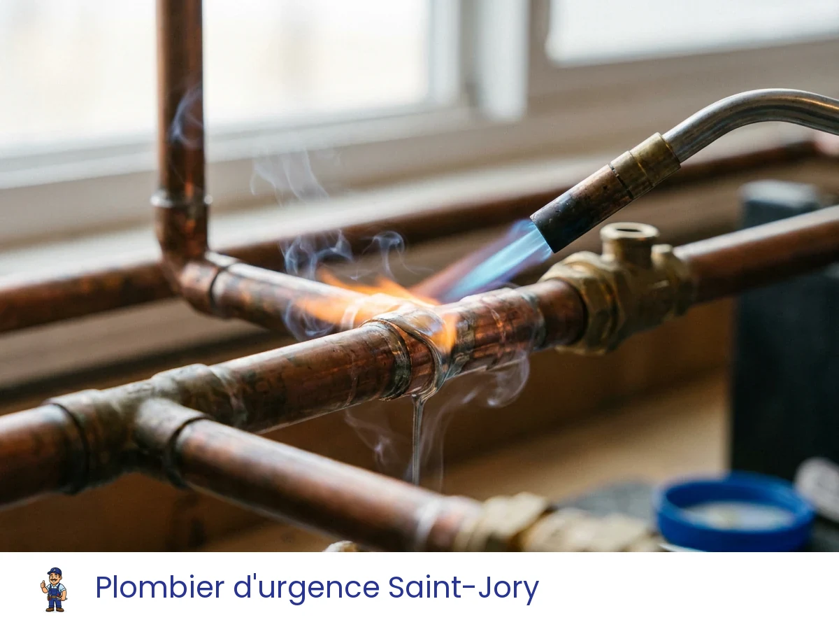 Plombier d'urgence à Saint-Jory