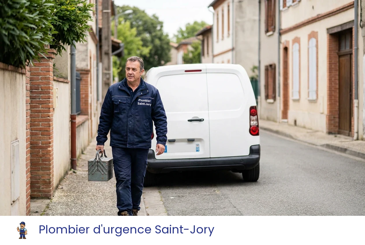Plombier d'urgence à Saint-Jory