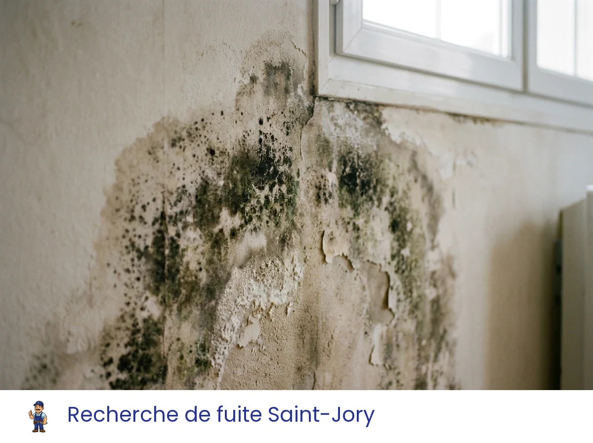 Recherche de fuite à Saint-Jory