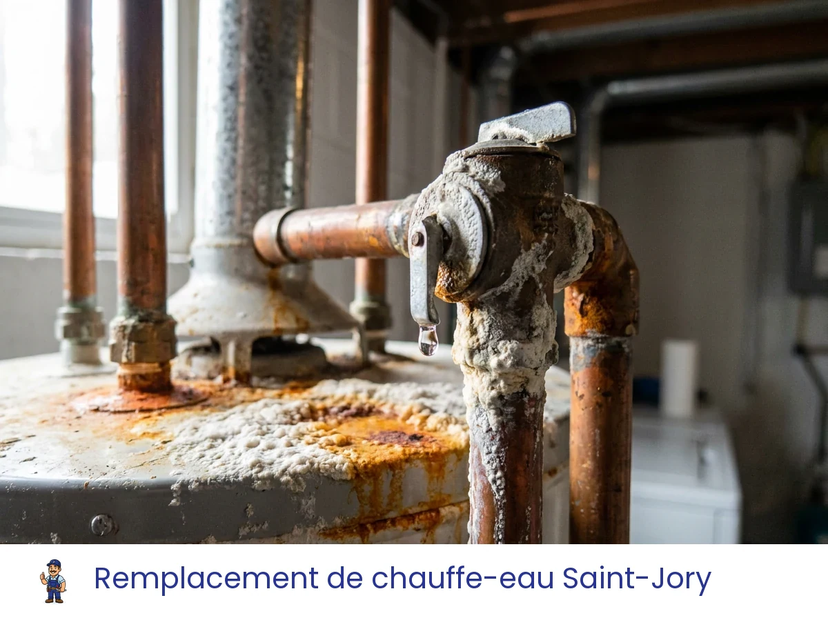 Remplacement de chauffe-eau à Saint-Jory