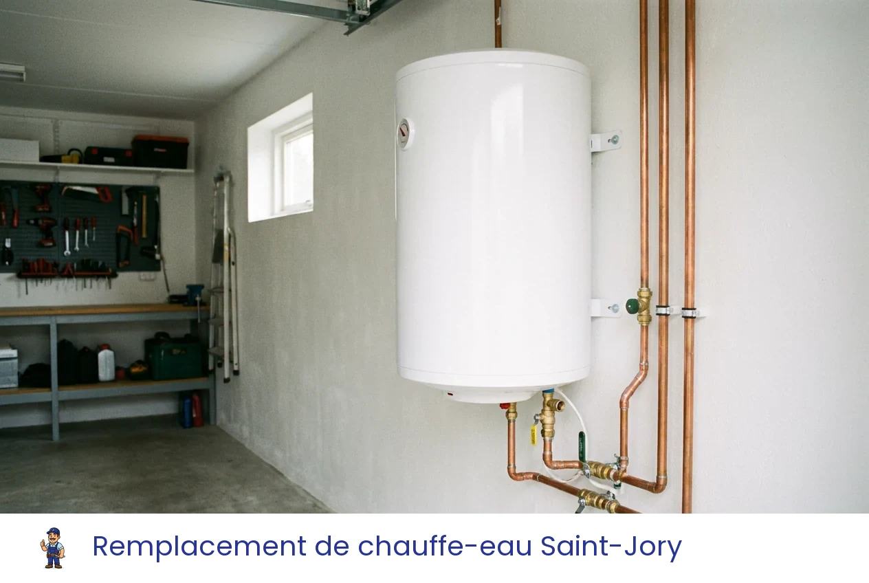 Remplacement de chauffe-eau à Saint-Jory