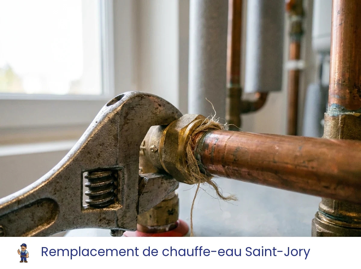 Remplacement de chauffe-eau à Saint-Jory