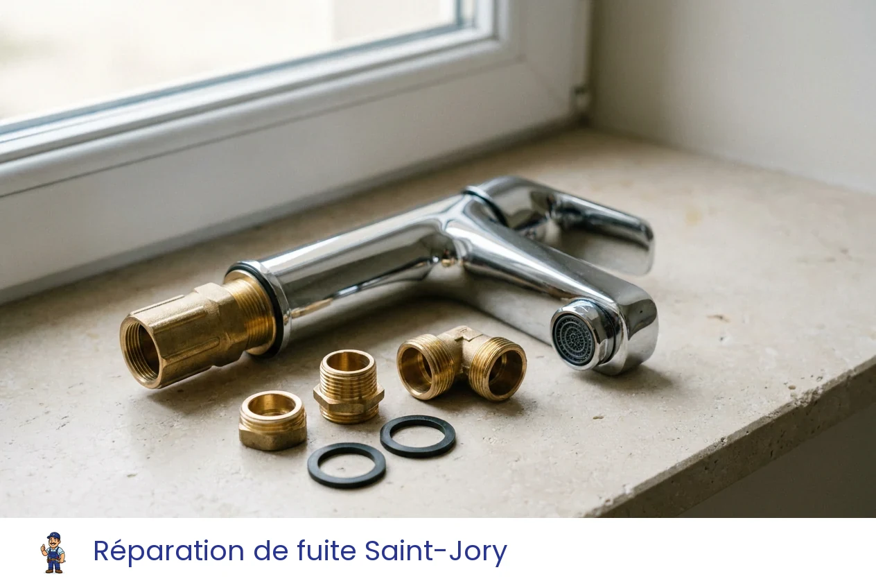Réparation de fuite à Saint-Jory