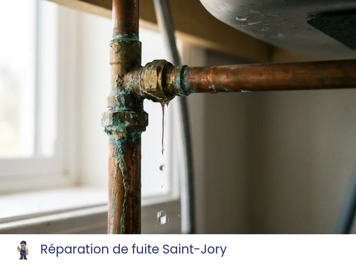 Réparation de fuite à Saint-Jory