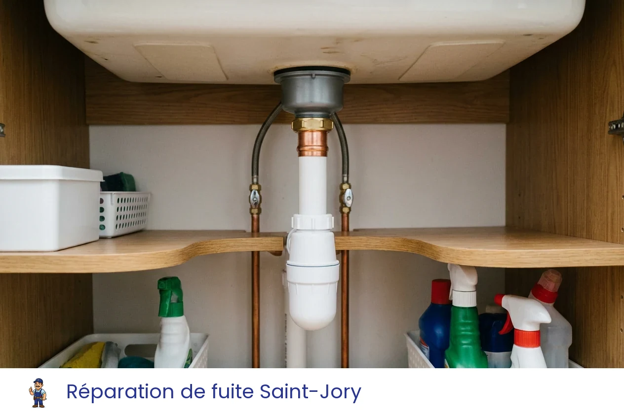 Réparation de fuite à Saint-Jory